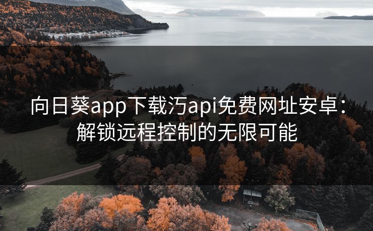 向日葵app下载汅api免费网址安卓：解锁远程控制的无限可能